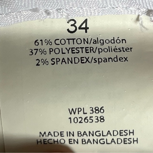 Haggar Mens Premium No Iron Khaki Flat Front Size 34 - Picture 5 of 5